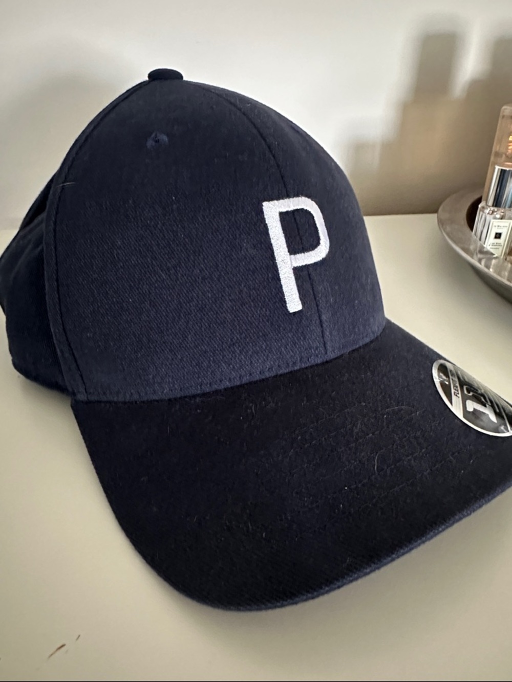 Mercedes Benz Petronas Men's Navy Baseball Cap with White 'P' Logo